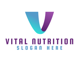 Generic Letter V Business logo design