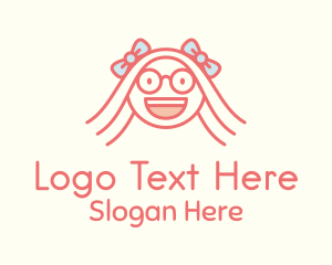 Smart Happy Girl Logo