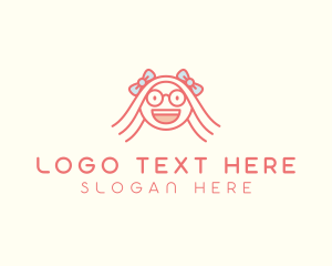 Smart Happy Girl Logo