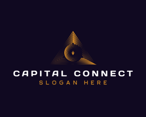 Triangle Professional Pyramid logo design