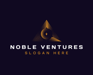 Triangle Professional Pyramid logo design