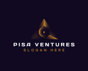 Triangle Professional Pyramid logo design