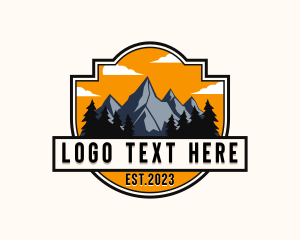 Explorer - Mountaineer Summit Trek logo design