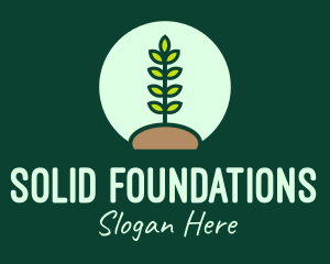 Nature Conservation Planting Logo