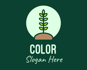 Nature Conservation Planting logo design