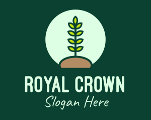 Nature Conservation Planting logo design