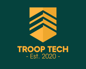 Troop - Army Military Sergeant logo design