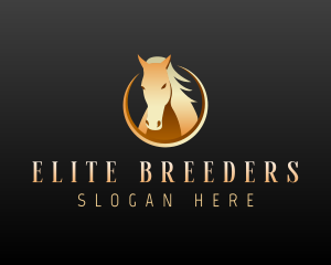 Premium Stallion Horse logo design