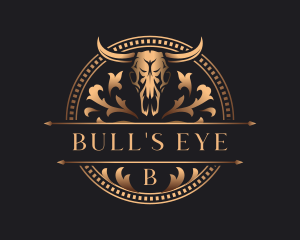 Luxury Bull Ranch logo design