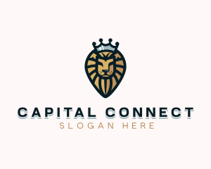 Lion Crown Advisory logo design