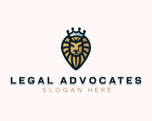 Lion Crown Advisory logo design