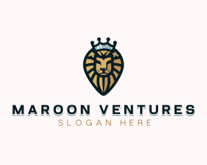 Lion Crown Advisory logo design