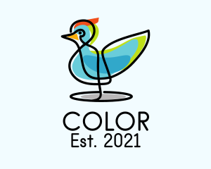 Pet Shop - Colorful Wild Duck logo design