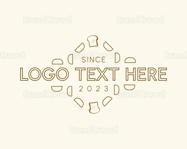 Toasted Bread Bakery Logo