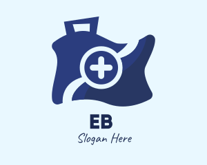 Clinic - Blue Medical Bag logo design