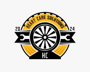 Automotive Wheel Maintenance logo design