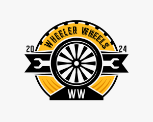 Automotive Wheel Maintenance logo design