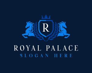 Royal Pegasus Crest logo design