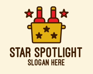 Star Bottle Pack  logo design