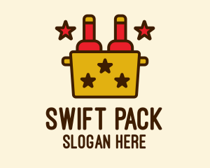 Pack - Star Bottle Pack logo design