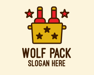 Star Bottle Pack  logo design