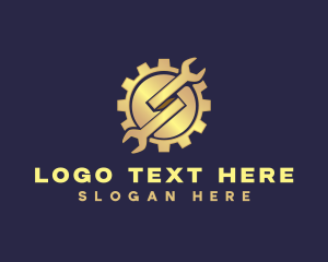 Wrench - Mechanic Wrench Tools logo design