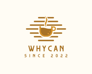 Cafe - Brown Hot Cafe logo design