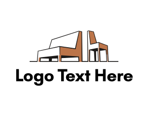 Carpenter - Chair Furniture Interior Design logo design