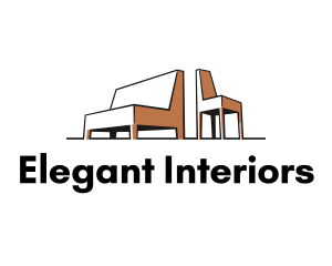 Interior - Chair Furniture Interior Design logo design