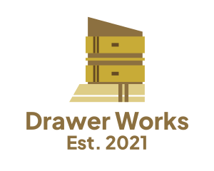 Drawer - Drawer Storage Design logo design