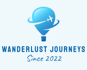 Pilot School - Air Travel Agency logo design