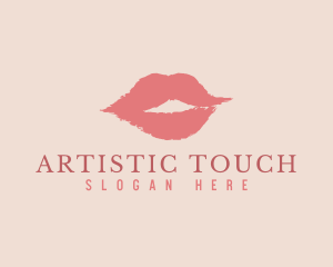 Feminine Lips Cosmetics logo design