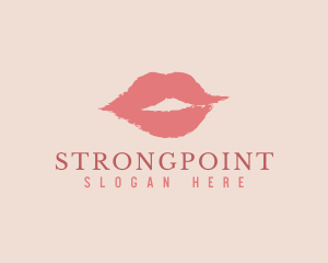 Makeup - Feminine Lips Cosmetics logo design