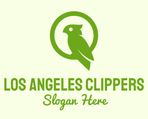 Forest - Green Cockatoo Bird logo design