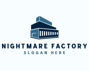 Factory Building Warehouse logo design