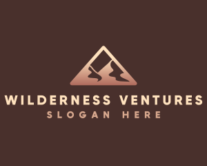 Outback - Mountain Desert Triangle logo design