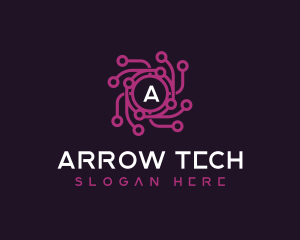 Technology IT Company logo design