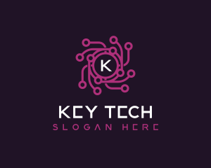 Technology IT Company logo design