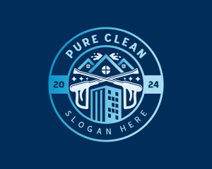 Clean Pressure Washing logo design