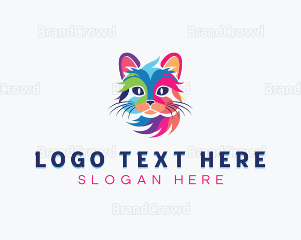 LGBTQIA Cat Pride Logo