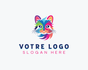 Allies - LGBTQIA Cat Pride logo design