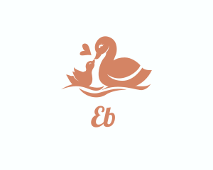 Maternity - Duck Duckling Bird logo design
