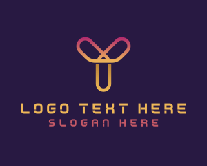 Online - Digital Software Letter Y logo design