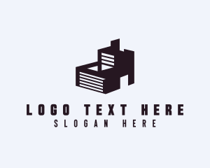 Facility - Warehouse Building Garage logo design