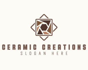 Ceramic - House Tile Flooring logo design