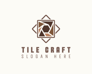 House Tile Flooring logo design