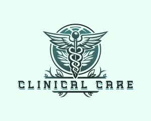 Caduceus Herbal Medicine logo design