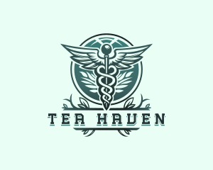 Caduceus Herbal Medicine logo design