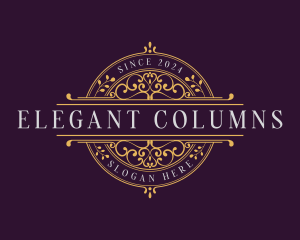 Elegant Luxury Decorative Ornament logo design