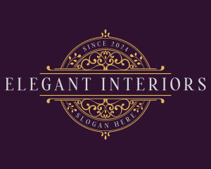 Elegant Luxury Decorative Ornament logo design